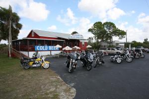 Lucky Cole Biker Outpost and Photo Studio on Loop Road in The Florida Everglades.